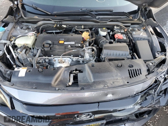 2019 Honda Civic Sport with VIN 2HGFC2F84KH507235, listed as a Copart auction lot 82616034 with 95,751 mi miles and Salvage title. Bid and sale history available at DreamBid. Image 12.