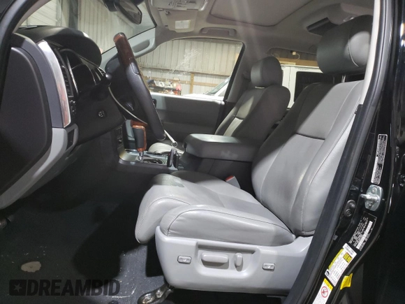 2020 Toyota Sequoia Platinum with VIN 5TDDY5G17LS179368, listed as a Copart auction lot 41524835 with 55,319 mi miles and Salvage Title. Bid and sale history available at carsss.com. Image 7.