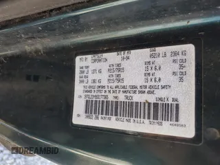 1995 Dodge Dakota with VIN 1B7GL23Y9SS177365, listed as a Copart auction lot 68956734 with 210,499 mi miles and Salvage Title. Bid and sale history available at carsss.com. Image 12.