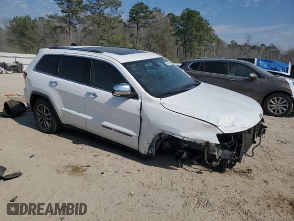 2021 Jeep Grand Cherokee 80th Anniversary with VIN 1C4RJFBG1MC628171, listed as a Copart auction lot 46269815 with 89,620 mi miles and Salvage Title. Bid and sale history available at DreamBid. Image 4.