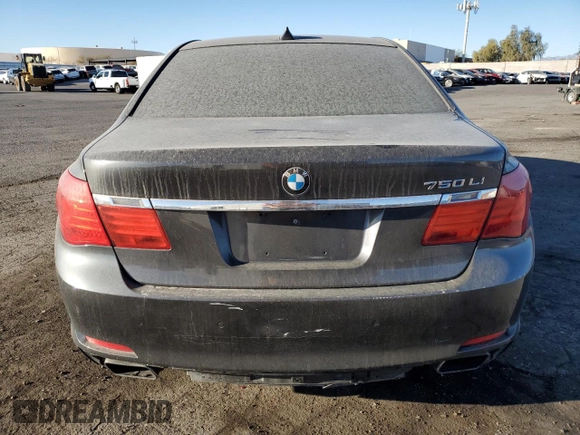 2011 BMW 7 Series 750Li xDrive with VIN WBAKC8C53BC432795, listed as a Copart auction lot 42381105 with 123,835 mi miles and Clean Title. Bid and sale history available at carsss.com. Image 6.
