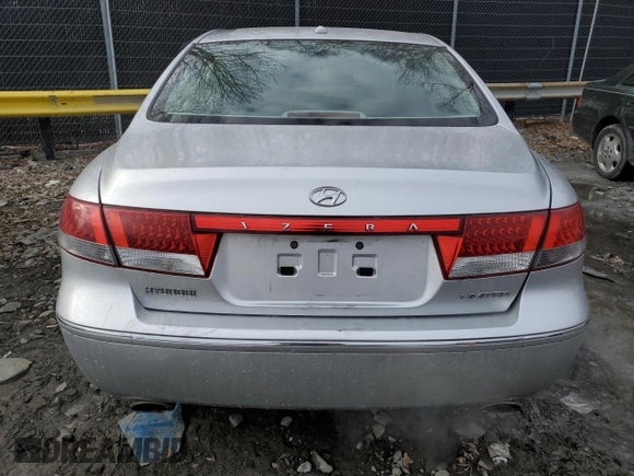2009 Hyundai Azera Limited with VIN KMHFC46F99A343316, listed as a Copart auction lot 47958075 with 163,668 mi miles and Non Repairable. Bid and sale history available at DreamBid. Image 6.