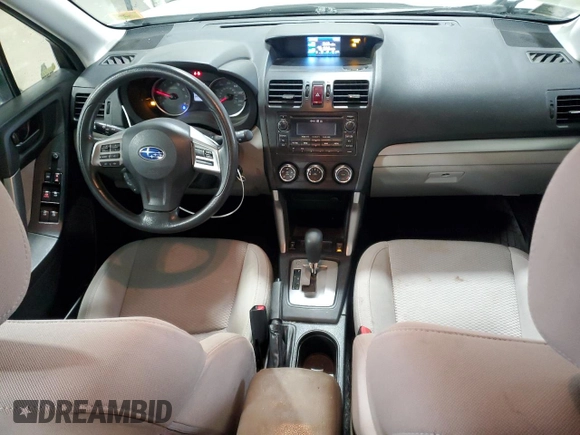 2015 Subaru Forester 2.5i Premium with VIN JF2SJADCXFH569871, listed as a Copart auction lot 52461345 with 124,030 mi miles and Salvage Title. Bid and sale history available at carsss.com. Image 8.