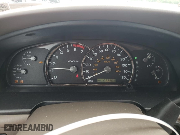 2005 Toyota Sequoia SR5 with VIN 5TDBT44A75S257395, listed as a Copart auction lot 55420505 with 213,121 mi miles and Salvage Title. Bid and sale history available at DreamBid. Image 9.