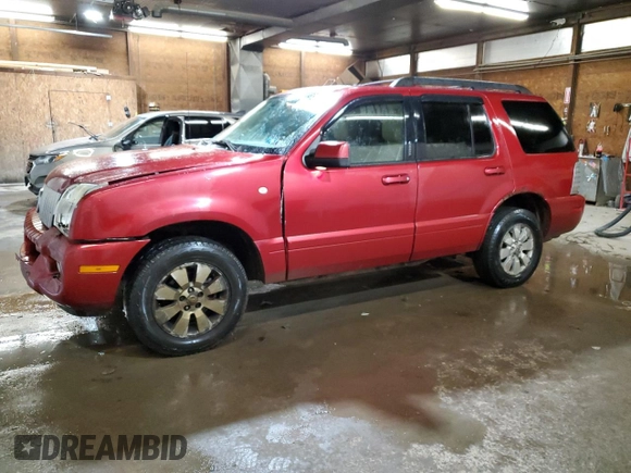 2006 Mercury Mountaineer Luxury with VIN 4M2EU47E96UJ04467, listed as a Copart auction lot 80979894 with 202,007 mi miles and Salvage Title. Bid and sale history available at carsss.com. Image 1.