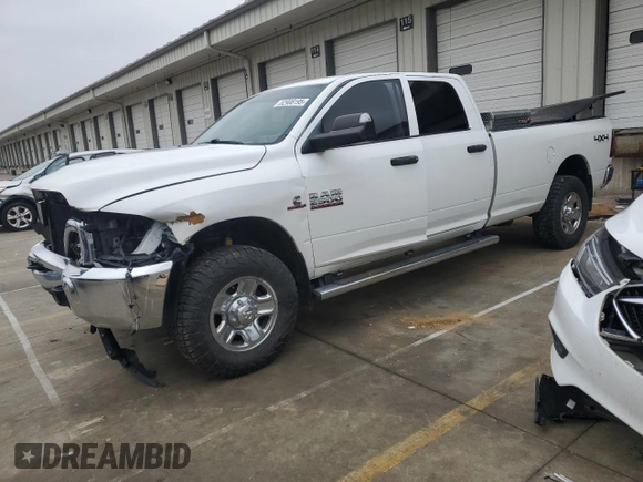 2017 Ram 2500 Tradesman with VIN 3C6UR5HL9HG581757, listed as a Copart auction lot 52908195 with 263,309 mi miles and Salvage title. Bid and sale history available at DreamBid. Image 1.