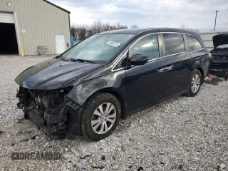 2016 Honda Odyssey SE with VIN 5FNRL5H34GB144706, listed as a Copart auction lot 49950715 with 171,694 mi miles and Salvage Title. Bid and sale history available at carsss.com. Image 1.