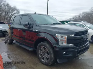 2020 Ford F-150 XL with VIN 1FTEW1E47LKD57237, listed as a IAAI auction lot 41525647 with 75,056 mi miles. Bid and sale history available at carsss.com. Image 13.
