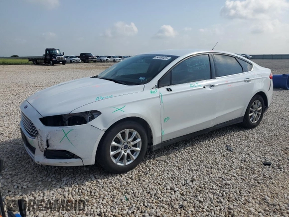 2016 Ford Fusion S z VIN 3FA6P0G76GR314485, wystawiony jako Copart lot #54860325 z przebiegiem 88 010 mil mil oraz Szkody całkowita. Historia ofert i sprzedaży dostępna na DreamBid. Obrazek 1.