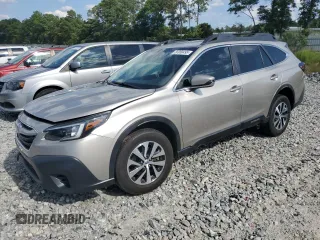 2020 Subaru Outback Premium with VIN 4S4BTACC4L3239545, listed as a Copart auction lot 56950495 with Not provided miles and Salvage title. Bid and sale history available at DreamBid. Image 1.