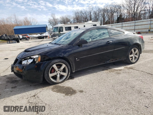 2006 Pontiac G6 GTP with VIN 1G2ZM151864155534, listed as a Copart auction lot 86558214 with 207,585 mi miles and Salvage Title. Bid and sale history available at carsss.com. Image 1.