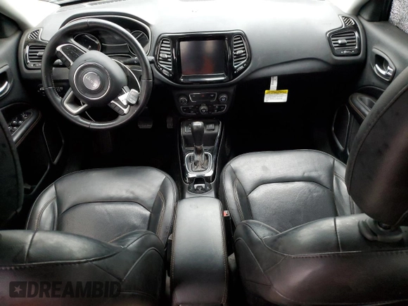 2019 Jeep Compass Limited with VIN 3C4NJCCB6KT659868, listed as a Copart auction lot 80704144 with 84,013 mi miles and Salvage title. Bid and sale history available at DreamBid. Image 8.