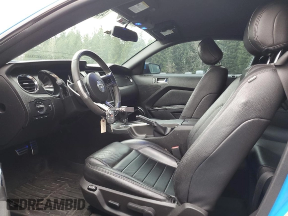 2012 Ford Mustang GT Premium with VIN 1ZVBP8CF4C5279282, listed as a Copart auction lot 49858185 with 66,745 mi miles and Salvage Title. Bid and sale history available at DreamBid. Image 7.