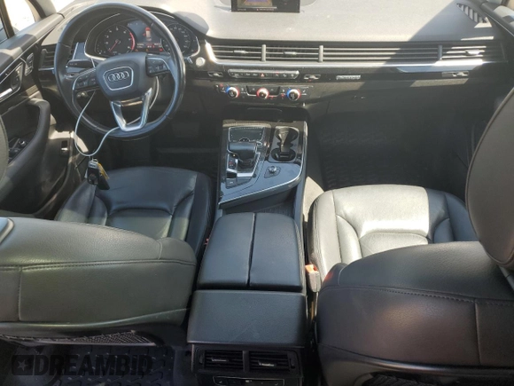2017 Audi Q7 Premium Plus with VIN WA1LAAF78HD003215, listed as a Copart auction lot 53529185 with 96,960 mi miles and Clean Title. Bid and sale history available at carsss.com. Image 8.