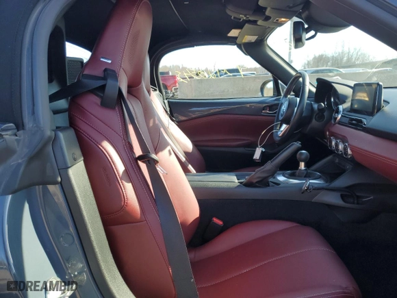 2020 Mazda MX-5 Miata Grand Touring with VIN JM1NDAD75L0418338, listed as a Copart auction lot 43420545 with NaN miles and Salvage Title. Bid and sale history available at carsss.com. Image 10.