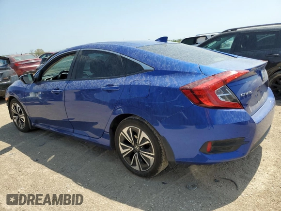 2018 Honda Civic EX-L z VIN JHMFC1F72JX043080, wystawiony jako Copart lot #50036245 z przebiegiem 140 464 mil mil oraz Szkoda całkowita • Salvage title. Historia ofert i sprzedaży dostępna na DreamBid. Obrazek 2.