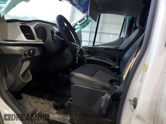 2020 Ford Transit Cargo with VIN 1FTBR1Y8XLKB58322, listed as a Copart auction lot 53746245 with 292,325 mi miles and Salvage Title. Bid and sale history available at DreamBid. Image 7.