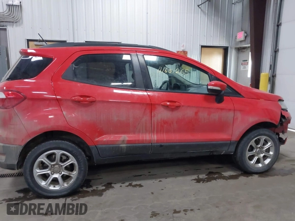 2019 Ford EcoSport SE with VIN MAJ6S3GL2KC290237, listed as a IAAI auction lot 41601265 with 108,754 mi miles and . Bid and sale history available at DreamBid. Image 13.