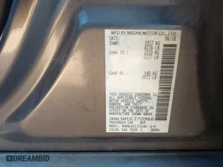 2018 Nissan Altima 2.5 SL with VIN 1N4AL3AP1JC270966, listed as a IAAI auction lot 41331808 with 130,846 mi miles. Bid and sale history available at carsss.com. Image 9.