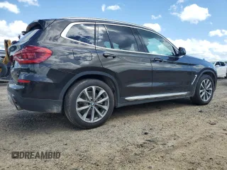 2019 BMW X3 sDrive30i with VIN 5UXTR7C56KLF27949, listed as a Copart auction lot 54762165 with 88,414 mi miles and Salvage Title. Bid and sale history available at DreamBid. Image 3.