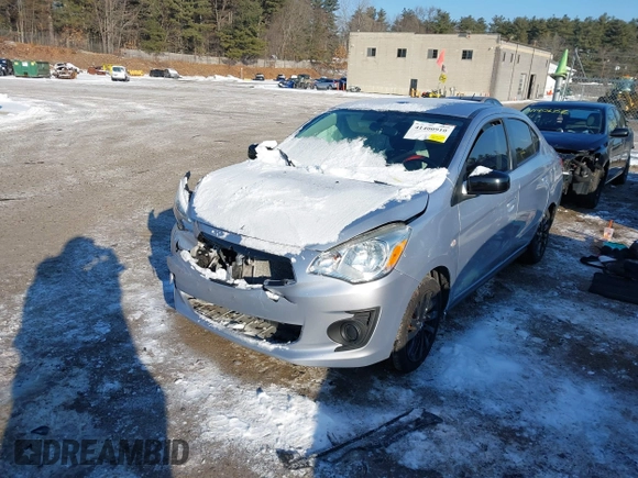2020 Mitsubishi Mirage SE with VIN ML32F4FJ5LHF04618, listed as a IAAI auction lot 41400910 with 59,658 mi miles and . Bid and sale history available at DreamBid. Image 17.