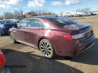 2019 Lincoln Continental Reserve with VIN 1LN6L9NC7K5604445, listed as a Copart auction lot 45735245 with 75,903 mi miles and Salvage Title. Bid and sale history available at DreamBid. Image 2.