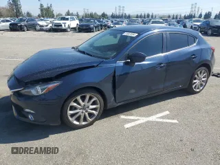 2014 Mazda 3 S Touring with VIN JM1BM1L31E1162990, listed as a Copart auction lot 51667034 with 92,255 mi miles and Salvage Title. Bid and sale history available at carsss.com. Image 1.