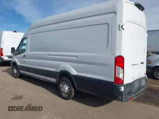 2023 Ford Transit Cargo with VIN 1FTBR3U80PKA41338, listed as a IAAI auction lot 41479619 with 62,136 mi miles and . Bid and sale history available at DreamBid. Image 3.