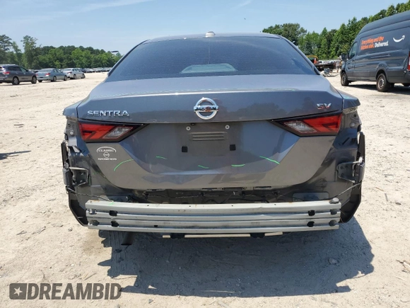 2021 Nissan Sentra SV with VIN 3N1AB8CV6MY326307, listed as a Copart auction lot 61548615 with 79,216 mi miles and Salvage title. Bid and sale history available at DreamBid. Image 6.