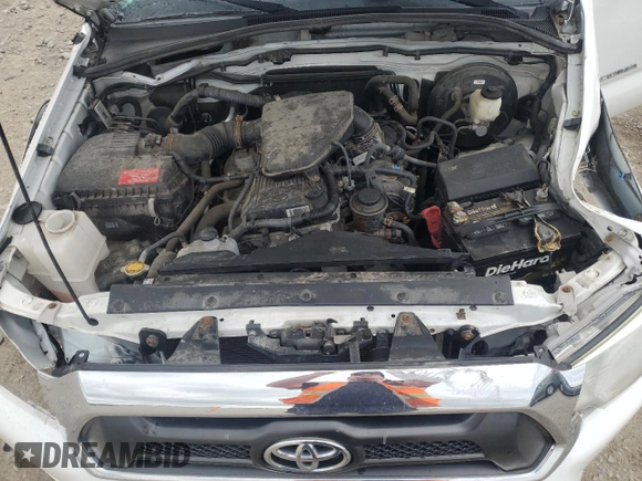 2013 Toyota Tacoma z VIN 5TFUX4EN7DX021546, wystawiony jako Copart lot #59913335 z przebiegiem 110 880 mil mil oraz Nie do naprawy • Non repairable. Historia ofert i sprzedaży dostępna na DreamBid. Obrazek 11.