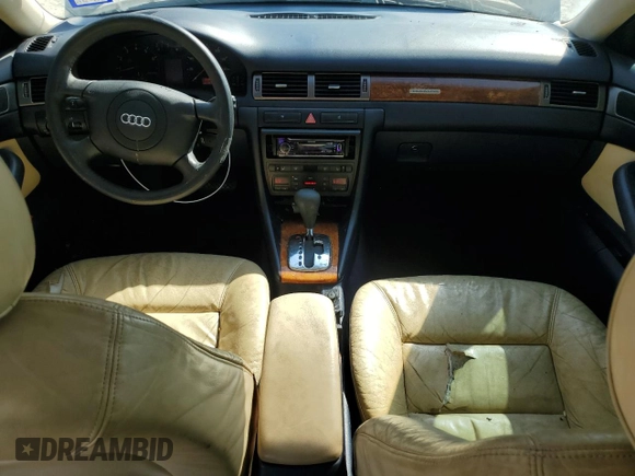 1998 Audi A6 with VIN WAUBA24B6WN084329, listed as a Copart auction lot 75177524 with 209,100 mi miles and Salvage Title. Bid and sale history available at carsss.com. Image 8.