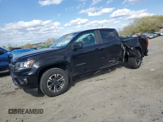 2022 Chevrolet Colorado 4WD Z71 with VIN 1GCGTDENXN1137241, listed as a Copart auction lot 53559815 with 70,622 mi miles and Salvage title. Bid and sale history available at DreamBid. Image 1.