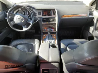 2015 Audi Q7 3.0T Premium with VIN WA1CGAFE2FD023423, listed as a Copart auction lot 46877365 with 124,225 mi miles and Salvage Title. Bid and sale history available at carsss.com. Image 8.