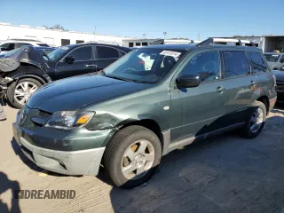 2003 Mitsubishi Outlander XLS with VIN JA4LX41G33U023856, listed as a Copart auction lot 82473314 with 77,062 mi miles and Salvage Title. Bid and sale history available at carsss.com. Image 1.