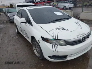 2012 Honda Civic EX-L with VIN 2HGFB2F95CH529693, listed as a IAAI auction lot 41160120 with 194,418 mi miles and . Bid and sale history available at DreamBid. Image 1.