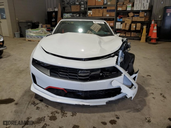 2023 Chevrolet Camaro 2LT with VIN 1G1FD3DX3P0143003, listed as a Copart auction lot 80747464 with 24,467 mi miles and Salvage Title. Bid and sale history available at carsss.com. Image 5.