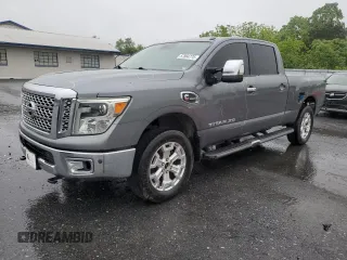 2016 Nissan Titan SL z VIN 1N6BA1F48GN511567, wystawiony jako Copart lot #57864775 z przebiegiem 141 545 mil mil oraz Szkoda całkowita • Salvage title. Historia ofert i sprzedaży dostępna na DreamBid. Obrazek 1.
