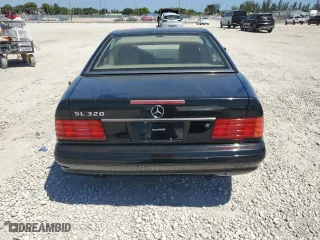 1997 Mercedes-Benz SL-Class with VIN WDBFA63F4VF151890, listed as a Copart auction lot 53715385 with 165,459 mi miles and Clean Title. Bid and sale history available at carsss.com. Image 6.