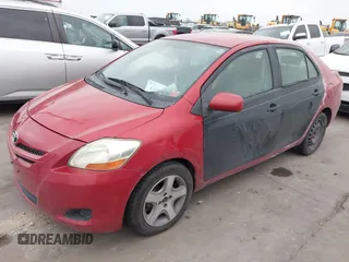 2007 Toyota Yaris with VIN JTDBT923471023278, listed as a IAAI auction lot 41954747 with 230,180 mi miles. Bid and sale history available at carsss.com. Image 2.