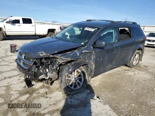 2018 Dodge Journey SXT z VIN 3C4PDDBG4JT348201, wystawiony jako Copart lot #51427535 z przebiegiem 117 066 mil mil oraz Szkoda całkowita • Salvage title. Historia ofert i sprzedaży dostępna na DreamBid. Obrazek 1.