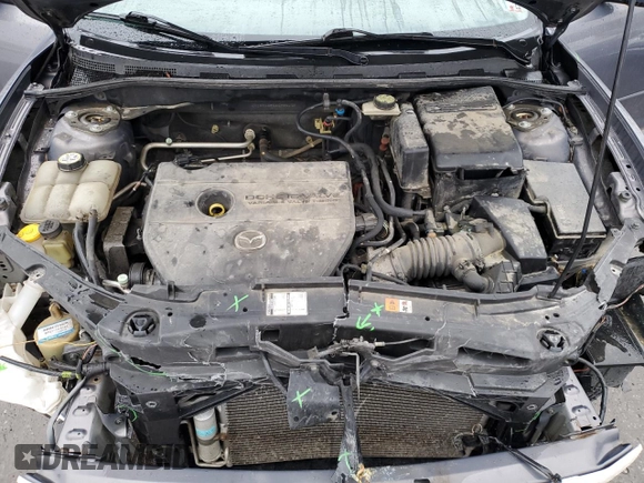 2008 Mazda 3 i Sport with VIN JM1BK12F981786106, listed as a Copart auction lot 85446424 with 200,362 mi miles and Salvage Title. Bid and sale history available at DreamBid. Image 11.