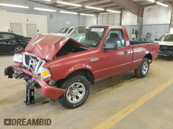 2009 Ford Ranger XL with VIN 1FTYR10D39PA15761, listed as a Copart auction lot 61823265 with 148,225 mi miles and Salvage title. Bid and sale history available at DreamBid. Image 1.