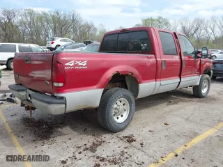 2001 Ford Super Duty F-250 XL with VIN 1FTNW21F21EA06650, listed as a IAAI auction lot 41910547 with 320,000 mi miles. Bid and sale history available at carsss.com. Image 4.