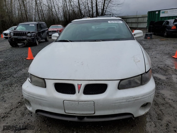 1997 Pontiac Grand Prix GT with VIN 1G2WP1215VF274370, listed as a Copart auction lot 45797085 with 108,484 mi miles and Salvage Title. Bid and sale history available at carsss.com. Image 5.