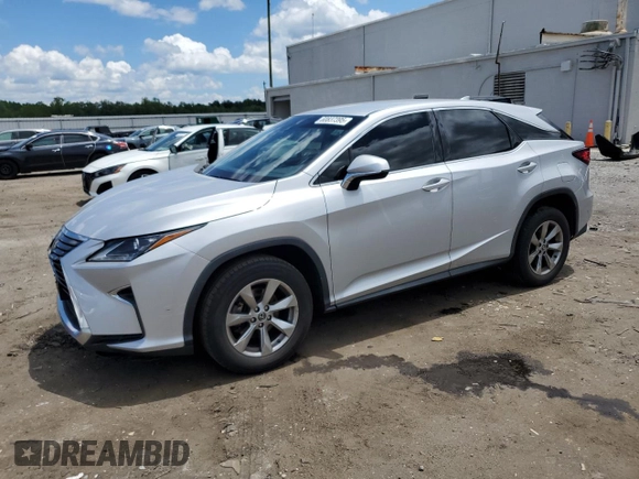 2019 Lexus RX 350 with VIN 2T2BZMCA6KC209905, listed as a Copart auction lot 60837395 with 100,116 mi miles and Salvage title. Bid and sale history available at DreamBid. Image 1.