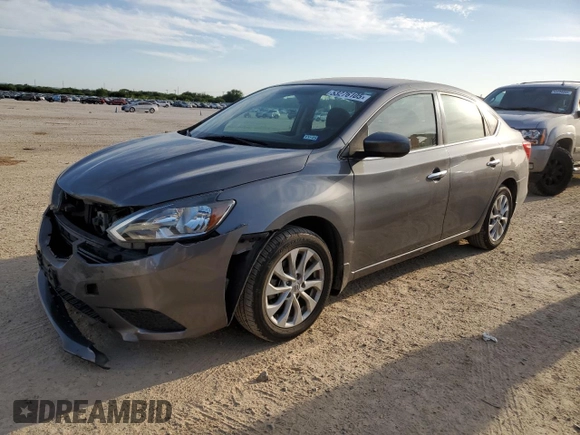 2018 Nissan Sentra SV with VIN 3N1AB7AP5JL652977, listed as a Copart auction lot 53276105 with 102,374 mi miles and Salvage Title. Bid and sale history available at DreamBid. Image 1.