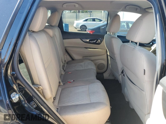 2017 Nissan Rogue SV with VIN KNMAT2MV7HP576328, listed as a Copart auction lot 50885585 with 92,915 mi miles and Salvage Title. Bid and sale history available at carsss.com. Image 11.