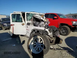 2018 Jeep Wrangler Unlimited Rubicon Recon with VIN 1C4BJWFG0JL883465, listed as a Copart auction lot 47382515 with Not Provided miles and Salvage Title. Bid and sale history available at DreamBid. Image 4.
