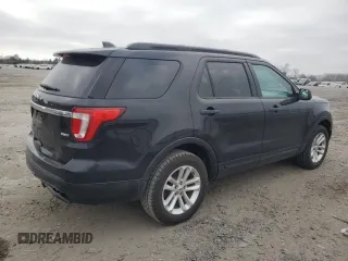 2017 Ford Explorer with VIN 1FM5K8BHXHGD00385, listed as a Copart auction lot 49207095 with 125,356 mi miles and Salvage Title. Bid and sale history available at carsss.com. Image 3.