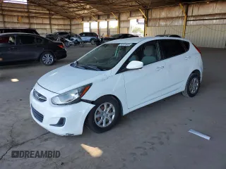 2014 Hyundai Accent GS z VIN KMHCT5AE9EU195636, wystawiony jako Copart lot #58201645 z przebiegiem 143 442 mil mil oraz Szkoda całkowita • Salvage title. Historia ofert i sprzedaży dostępna na DreamBid. Obrazek 1.